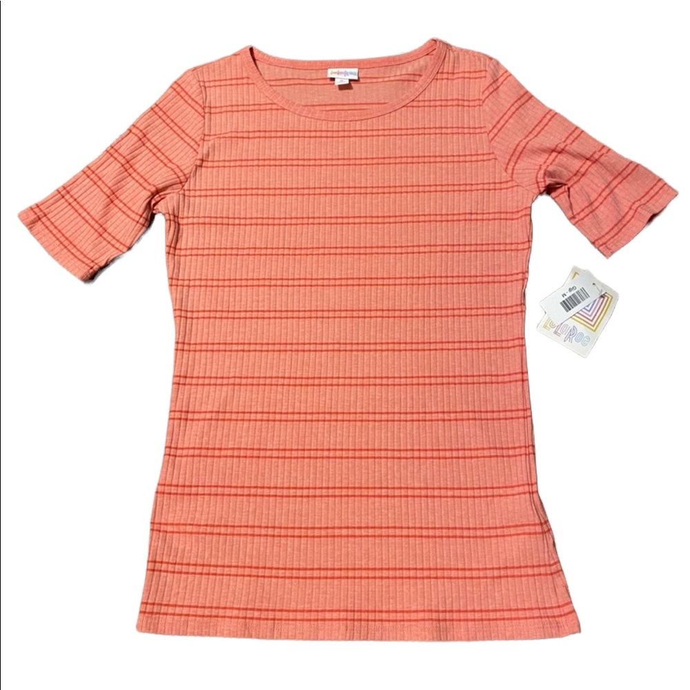 LULAROE striped print top